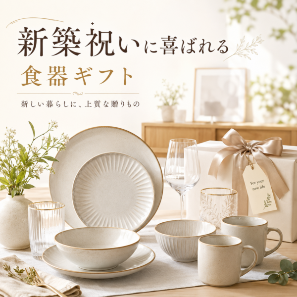 新築祝いに喜ばれる食器ギフト｜新しい暮らしに贈りたい上質な器